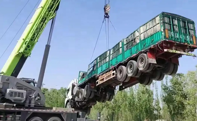 吴桥道路脱困救援案例